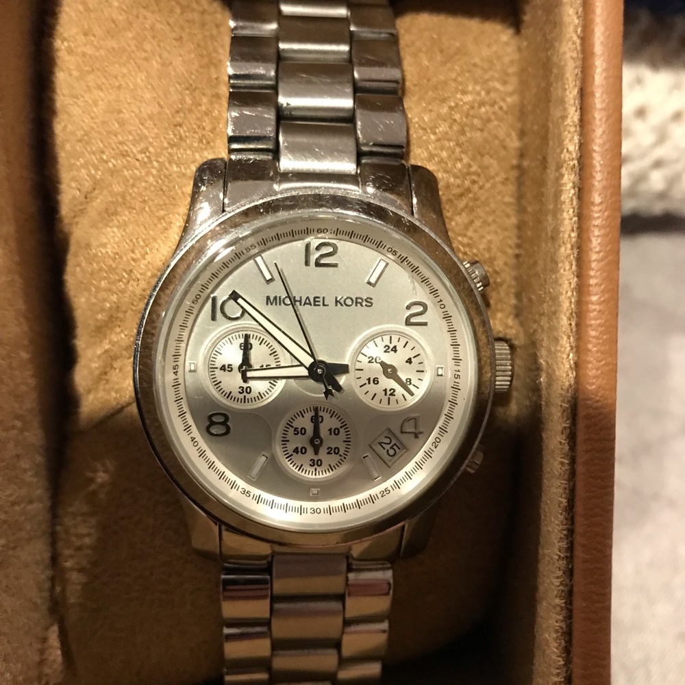 Michael Kors silver watch - beauty!